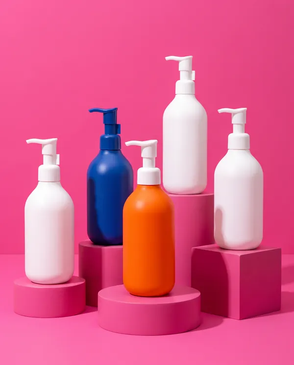 Mat Silindir Pompalı Şişe 400 ml